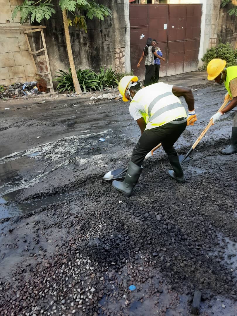 Pendant les travaux - Évacuation, ferraillage et coulage